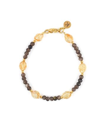 Bransoletka z Kwarcu Dymnego i Kamienia bogactwa, Kulka Bransoletki