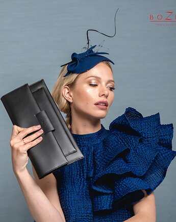 Zamówienie indywidualne łezka z piórem w kolorze wina, BOZKA Luxury Handmade