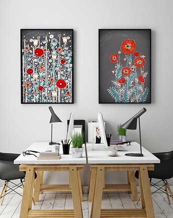 Zestaw 2 prac 50x70, Malgorzata Domanska