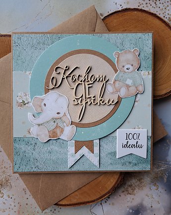 Kartka dla synka z okazji narodzin/urodzin/bez okazji, Kartkodzielo