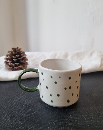 Kubek ceramiczny KROPKI, krusz art