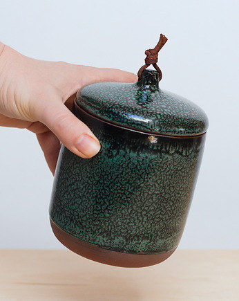 Pojemnik Ceramiczny - iglasty las, Koło i Piec