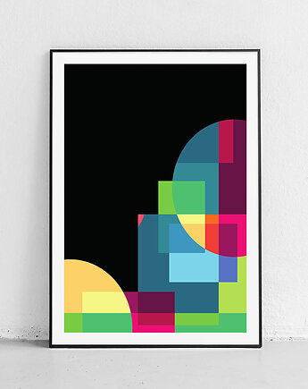 Plakat Kolorowe kontrasty w Bauhausie, Harvest Maison