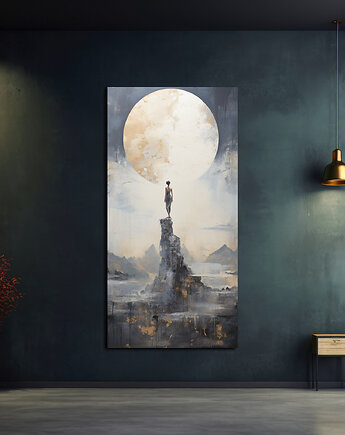 Tancerka Diuny - Plakat - Impresjonizm, Loft, Minimalizm, Black Sapphire Art