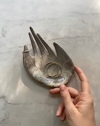 Ceramiczna Dłoń Podstawka na Palo Santo Biżuterię Kamień w Wodę, Maison Fragile