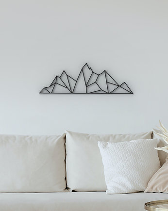 Góry geometryczne - dekoracja dla miłośników podróży w stylu skandynawskim, Printerior