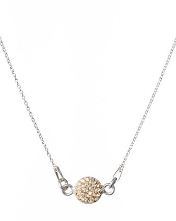 Srebrny naszyjnik z kryształami marki Swarovski, Alessandra unique
