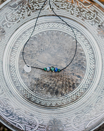 Sznurkowa Bransoletka Taste z Turkusami i Lapisami Lazuli, w hand works