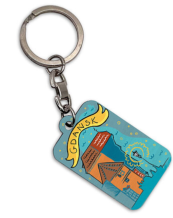 Breloczek Gdańsk Żuraw