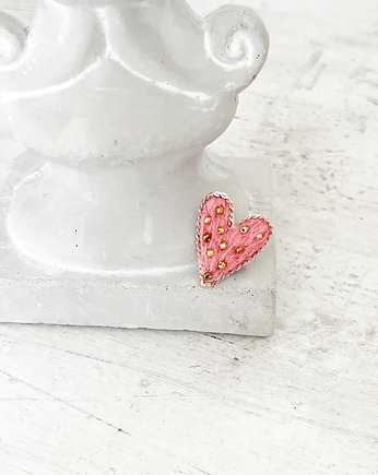 Broszka mini SERCE 23  przypinka miłość pin, HAART