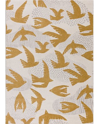 Dywan Yellow Birds 120x170cm, Yellow Tipi