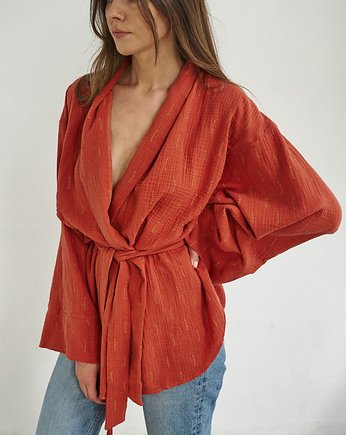 Tora kimono electric orange, REHEMA