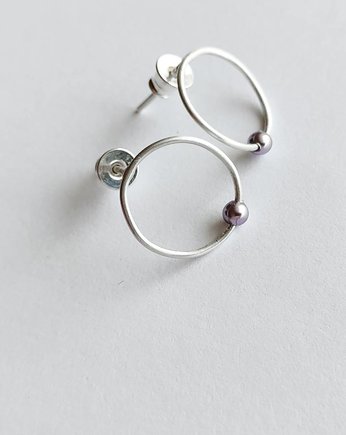 Kolczyki OKRĄG, Katarzyna Kaminska ART