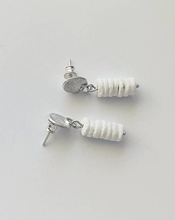 Kolczyki srebrne OKRĄG, Katarzyna Kaminska ART