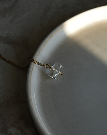 Delikatny naszyjnik z kryształem górskim, AT NOON