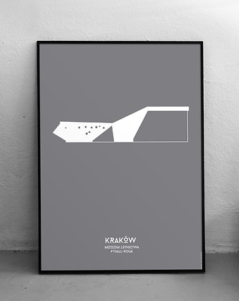 Muzeum Lotnictwa w Kra - plakat 50x70 cm, Rafal Stefanowski