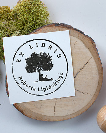 Ex Libris na prezent, drzewo, RetroNadruk