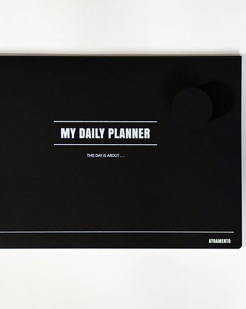 My daily planner - czarny - A4, ATRAMENTO