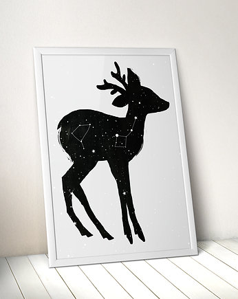 Plakat jelonek gwiazdy 50x70 cm, Anita Tomala