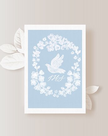 Kartka na komunię/chrzest, Mint In Paper