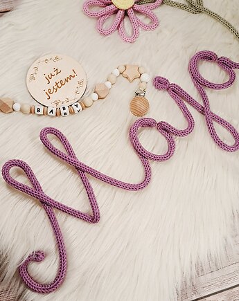 Imię z włóczki z dużym dodatkiem, Włóczkopis