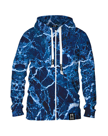 Damska Bluza Expres Zamek DR.CROW Marble Blue, DrCrow