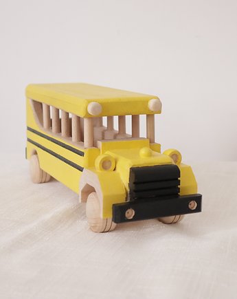Drewniany autobus, OSOBY - Prezent dla dwulatka