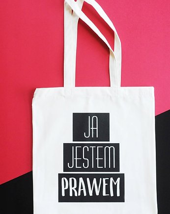 Ja jestem prawem, torba zakupowa, Sowia Aleja