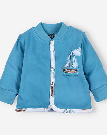Bluza niemowlęca SHIP z bawełny organicznej dla chłopca, Nini