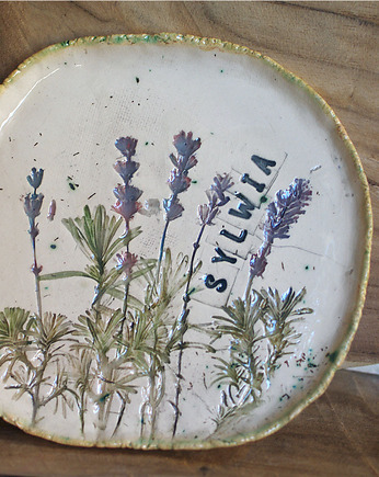 Sylwia - talerzyk ceramiczny z imieniem, Bea Fine Arts