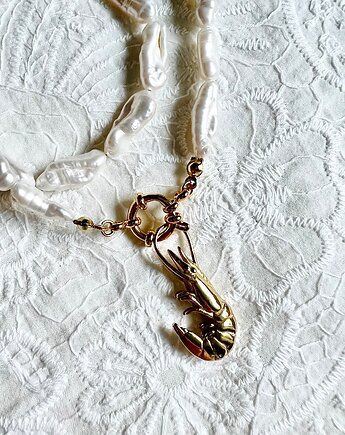 Naszyjnik  Krewetka Gold, MaLa Jewellery