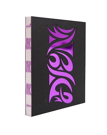 Notes w kropki DSGN Royal Violet A5-, Weronika Kanigowska