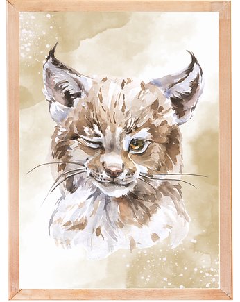 PLAKAT, OBRAZEK leśna zwierzęta safarii nr.18, Dekoracjan