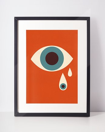 plakat // evil eye // a3, Klawe Rzeczy