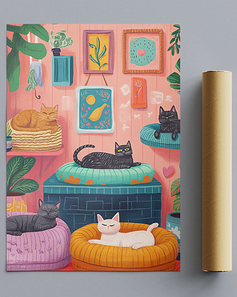 Plakat - Cats Gang, Harry Monkey