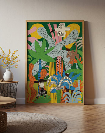 Plakat Dżungla, MUKI design