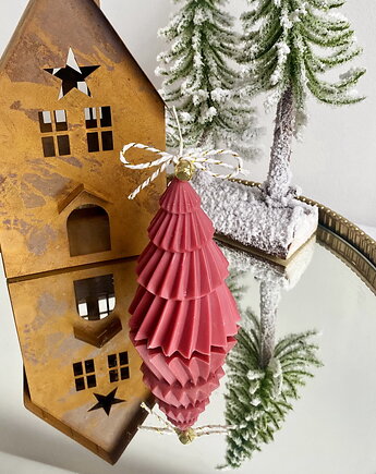 Świeca ekologiczna sojowa dekoracyjna "Christmas Tree " 88x64mm, Coccola JEWELLERY