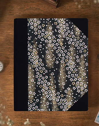 Elegancki notatnik, Japoński notes, Złoty Notes, Pamiętnik, iblush