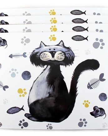 Podkładki korkowe Cat 4 szt., MIA home
