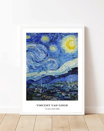 PLAKAT dekoracyjny , Vincent van Gogh, wystawowy, black dot studio