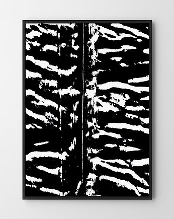 Plakat Czarna Abstrakcja, HOG STUDIO