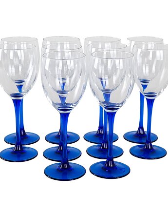 Komplet kieliszków do wina, duński design, lata 70, produkcja: Dania, Przetwory design