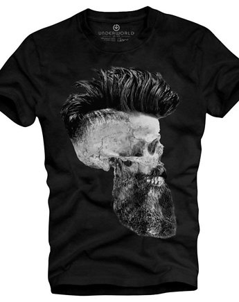 T-shirt męski UNDERWORLD Skull with a beard, UNDERWORLD