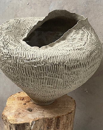 Wabi-sabi ceramiczny wazon, Vanya.arte