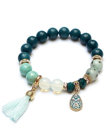 Oriental sea/14-06-25/ - bransoletka, KiKa pracownia