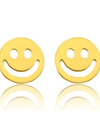 Złote kolczyki z uśmiechem, SOTHO