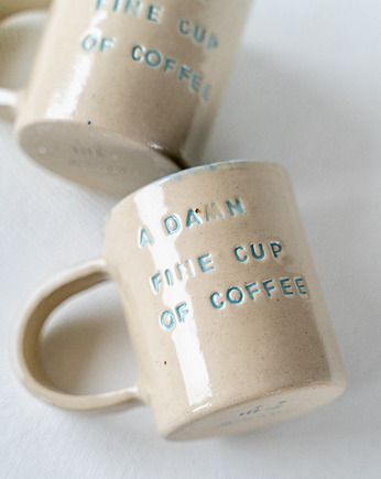 Kubek z uchem TWIN PEAKS, rękoczyny