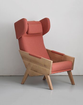 Fotel LIU wool, melyo