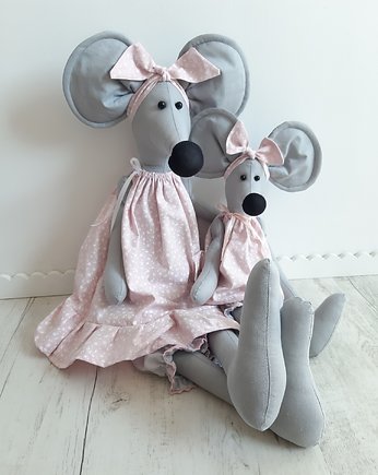 Duża myszka Amelka 75 cm, GroKo Design