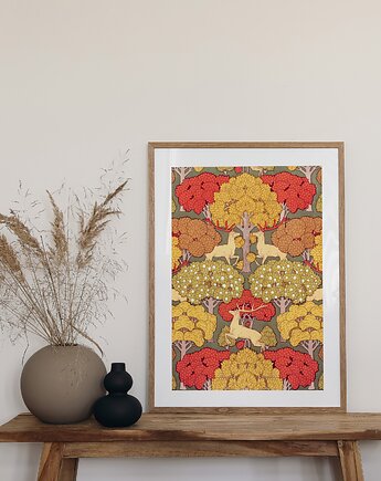 Plakat- Las Maurycego, HERBAROOM